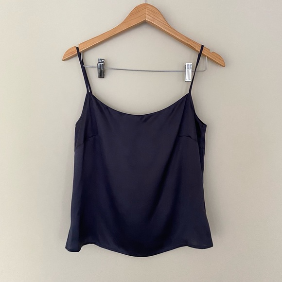 ESCADA Dark Navy 100% Silk Camisole - Picture 9 of 10